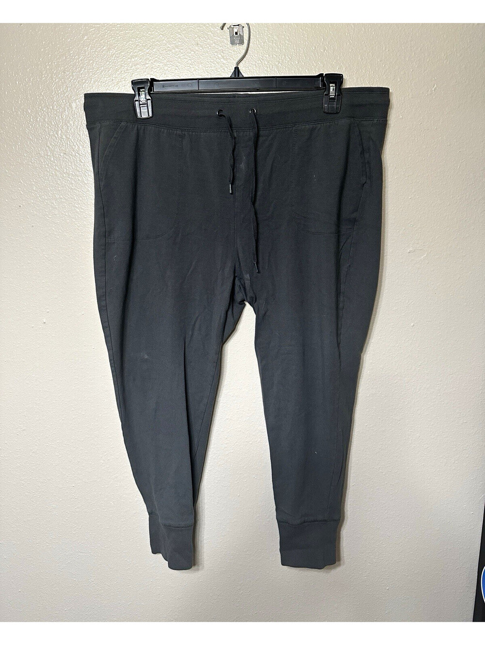 Torrid Gray Jogger Pants Drawstring Elastic Waist Stretch Knit Plus 3XL